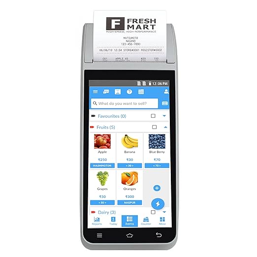 Handheld Android POS