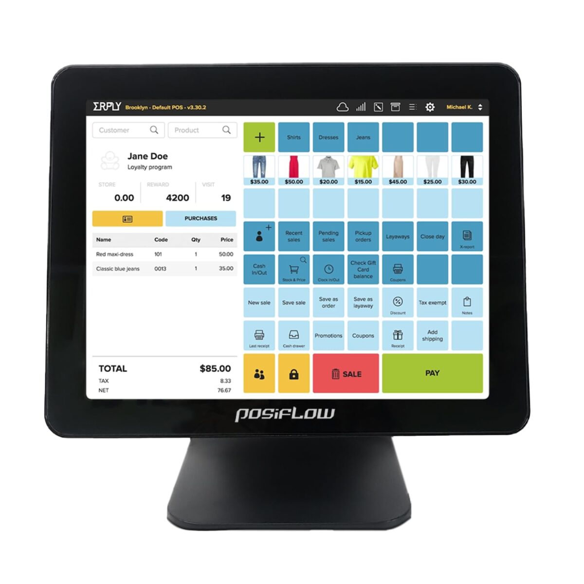 Windows Touch POS System